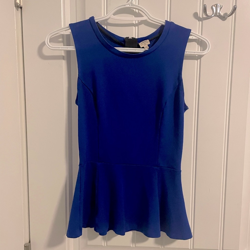 Wilfred blue tank top